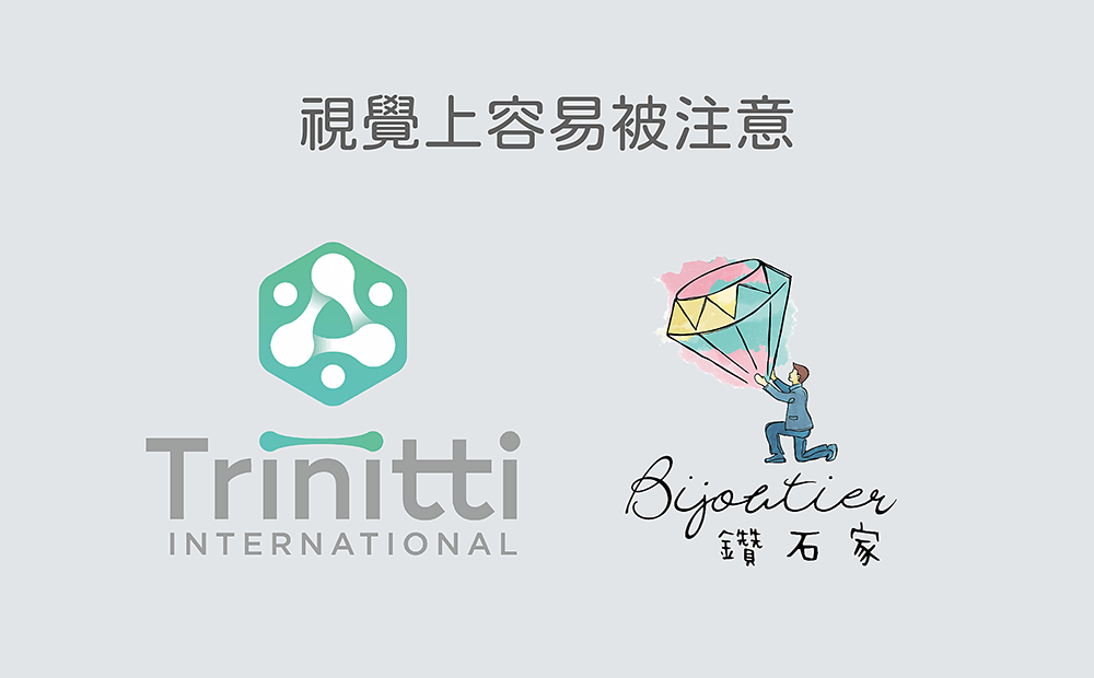 容易被注意的設計Logo-知名品牌Logo設計