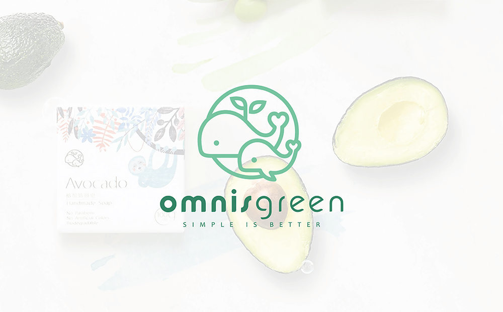 歐米綠動物logo設計-動物logo設計