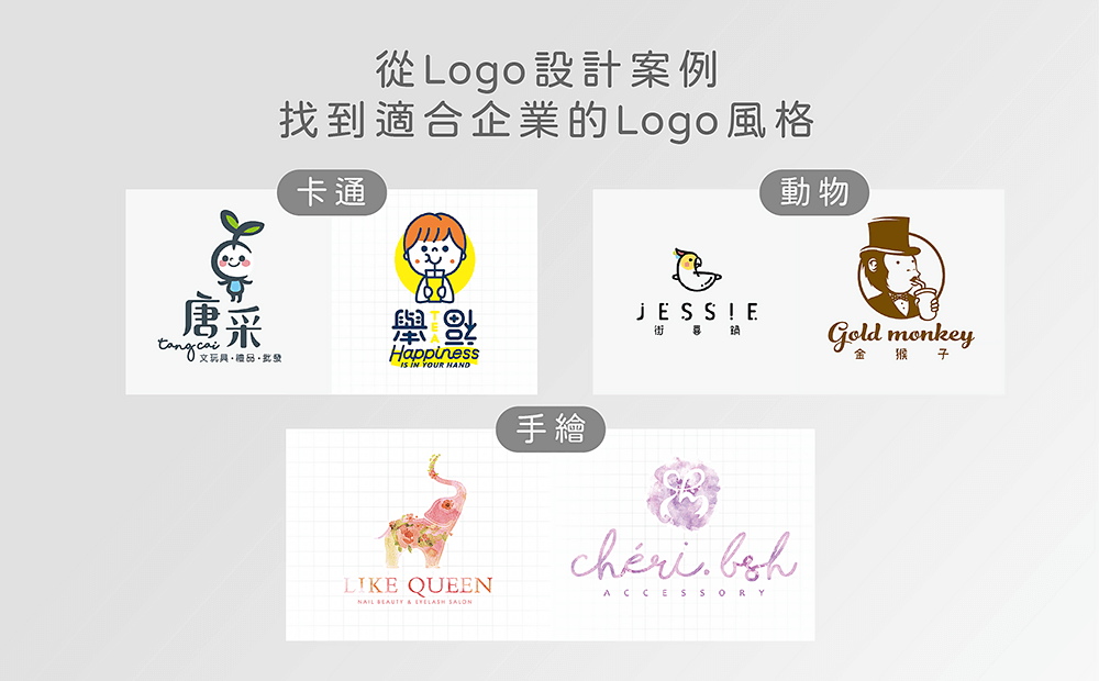 3種Logo設計風格-Logo設計公司怎麼挑