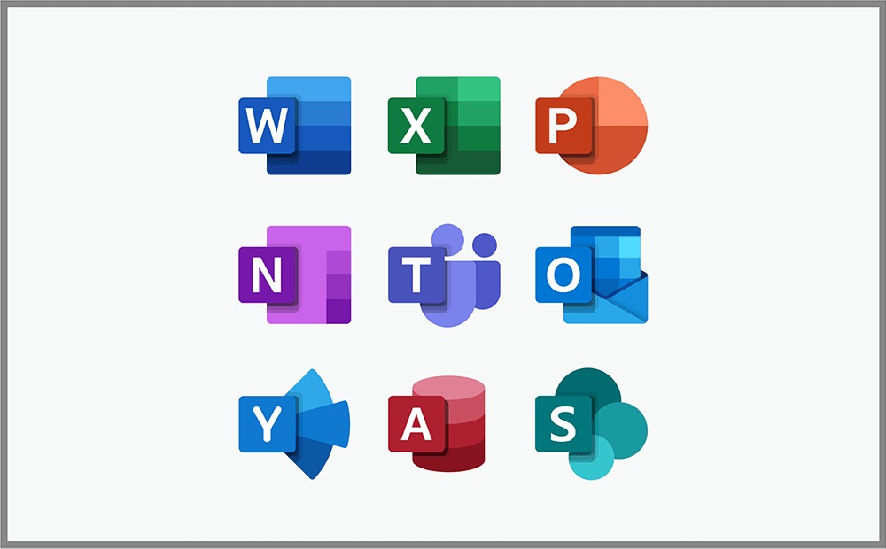 MicrosoftLogo設計風格-Logo設計風格