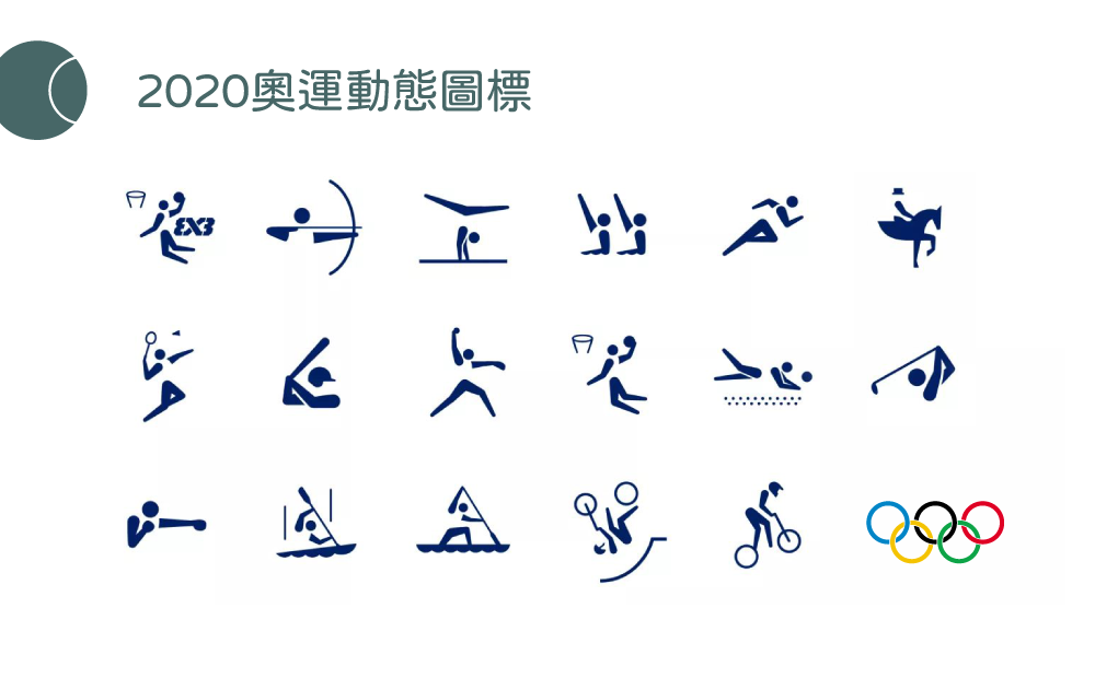 2020奧運動態圖標-Logo設計趨勢是什麼