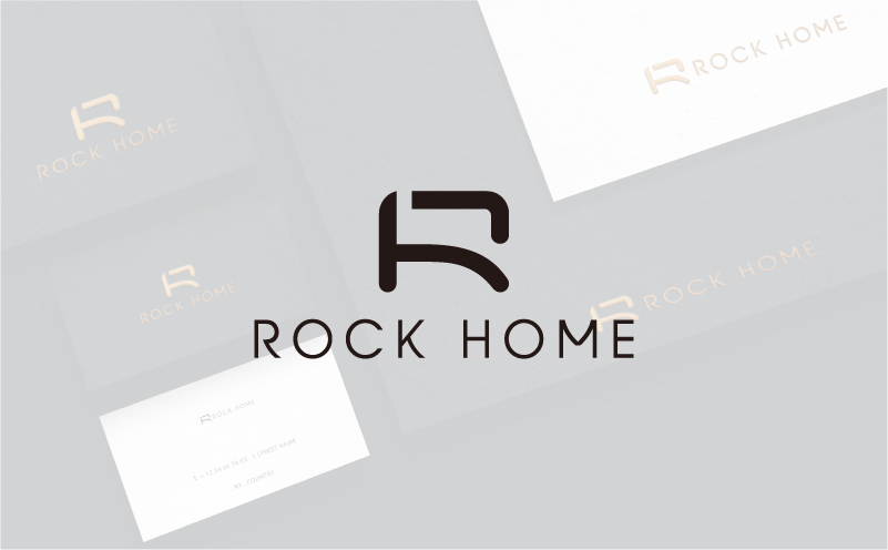 rock home-台中Logo設計推薦