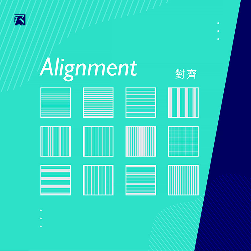 平面設計對齊方式-平面設計教學