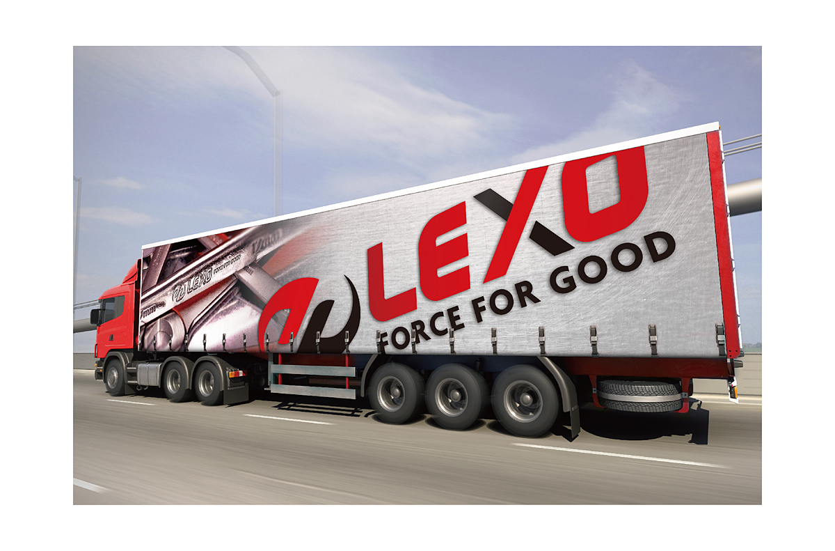  LEXO 加工品牌品牌形象規劃車體設計-台中Logo設計公司推薦