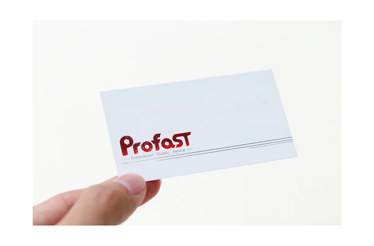 PROFAST加工品牌名片設計--台中LOGO設計公司推薦